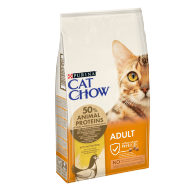 CAT CHOW - Karma dla dorosłych Kotów Bogata w kurczaka