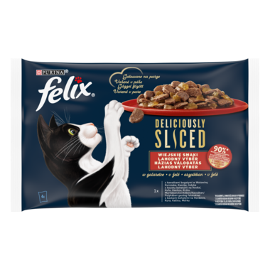 Felix® Deliciously Sliced Wiejskie smaki w galaretce