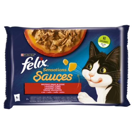 Felix® Sensations® Sauces Wiejskie Smaki w sosie
