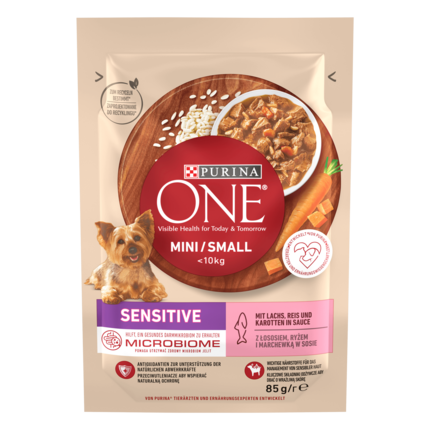 PURINA ONE Mini Sensitive z Łososiem