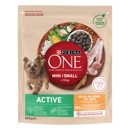 Purina ONE® Mini <10 kg Active, bogata w kurczaka