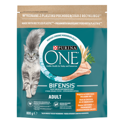 Purina ONE Adult, Bogata w Kurczaka i Pełne Ziarna