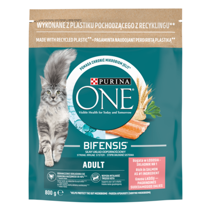 Purina ONE Adult, Bogata w Łososia