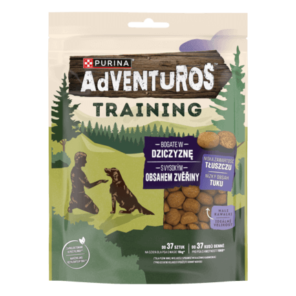 Przysmaki Adventuros Training bogate w dziczyznę