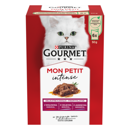 Gourmet® Mon Petit Intense mięsne fileciki