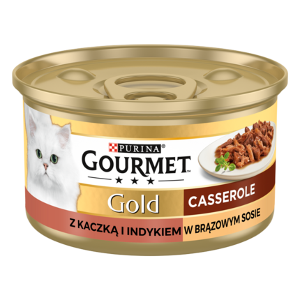 GOURMET® GOLD Casserole z Kaczką i Indykiem