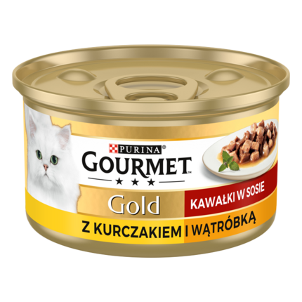 GOLD z Wątróbką i Kurczakiem w sosie
