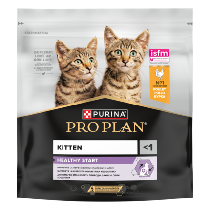 Karma sucha dla kociąt PRO PLAN Kitten HEALTHY START, Bogata w Kurczaka