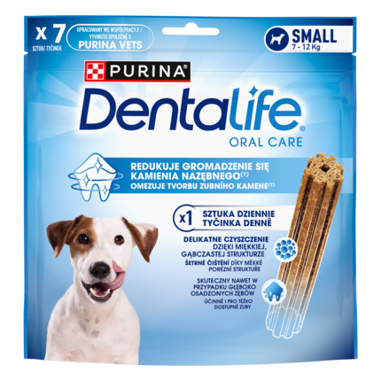 Purina® DentaLife® Przekąski Stomatologiczne dla małych psów
