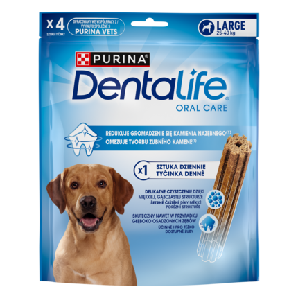 Purina® DentaLife® Przekąski Stomatologiczne dla dużych psów