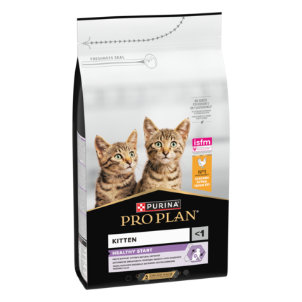 PRO PLAN® Kitten HEALTHY START, Karma sucha dla kociąt, Bogata w Kurczaka