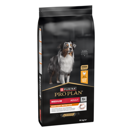 PRO PLAN® EVERYDAY NUTRITION, Karma sucha dla dorosłych psów rasy średniej, Bogata w Kurczaka