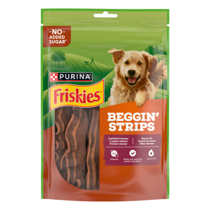 Friskies® Beggin' Strips o smaku bekonu