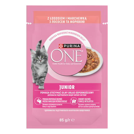Purina® ONE® Junior z Łososiem