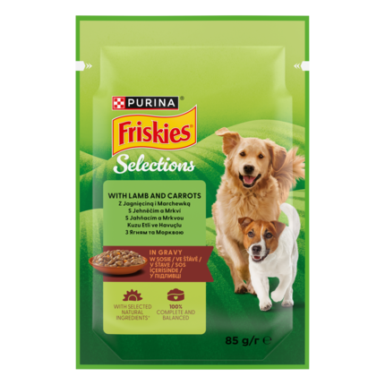 Friskies® z jagnięciną i marchewką