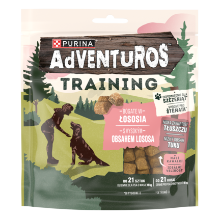 PURINA® AdVENTuROS™ Training Bogate w Łososia