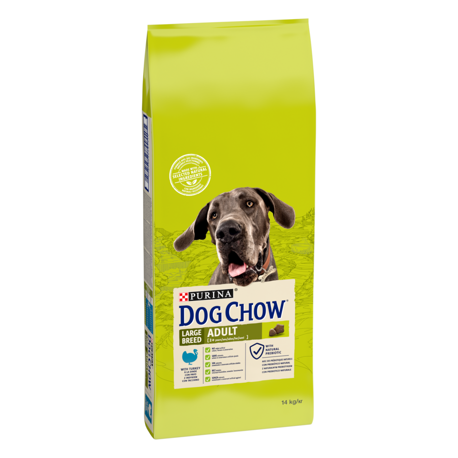 DOG CHOW Large Breed Adult z Indykiem