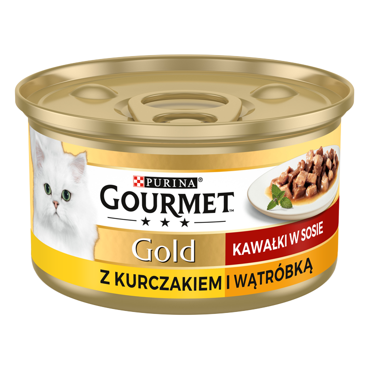 GOLD z Wątróbką i Kurczakiem w sosie