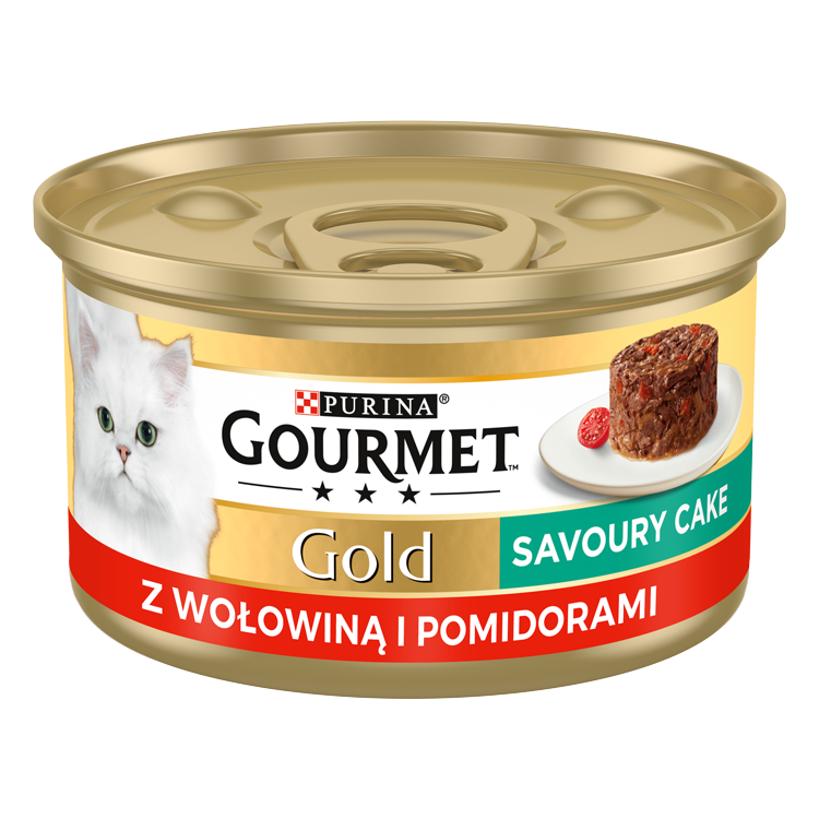 Gourmet™ GOLD Savoury Cake z wołowiną i pomidorem