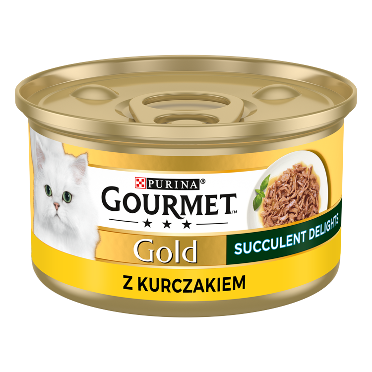GOURMET™ GOLD Succulent Delights z kurczakiem