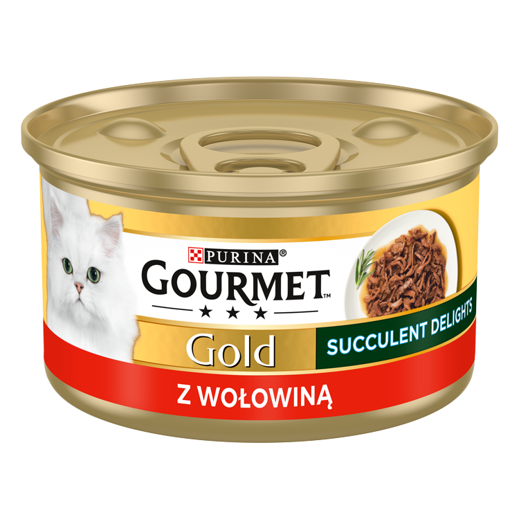 GOURMET™ GOLD Succulent Delights z wołowiną