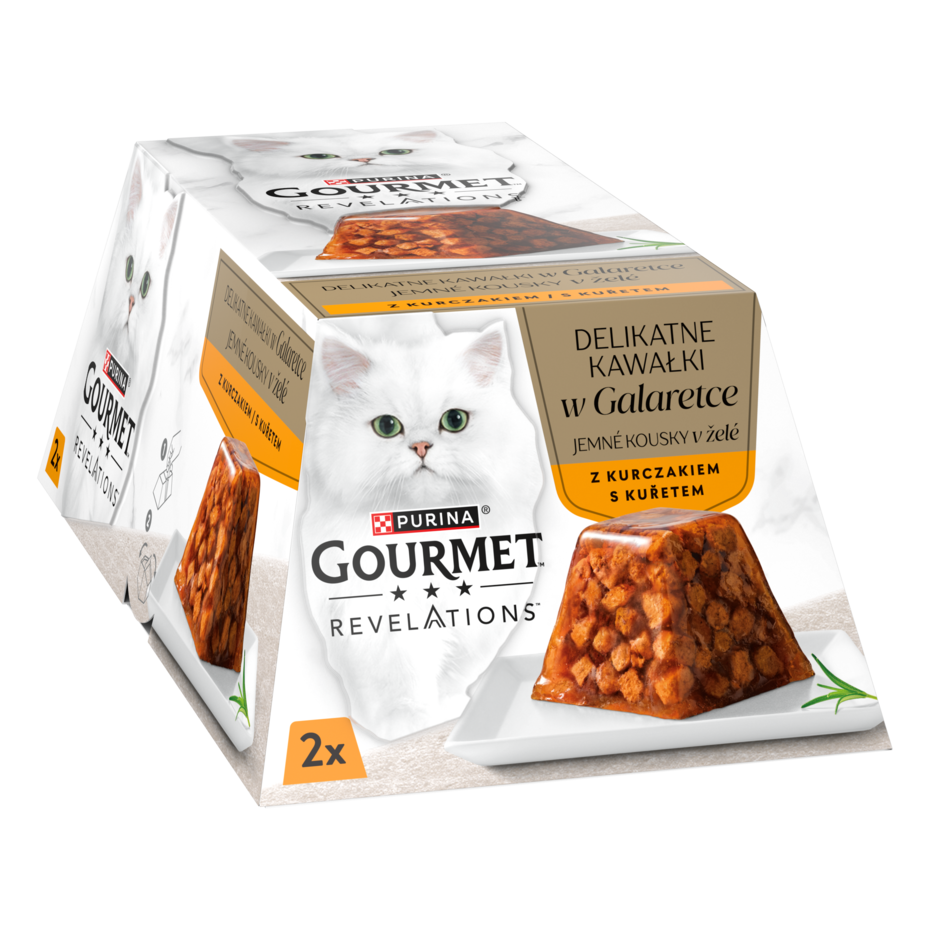 GOURMET™ REVELATIONS™ Delikatne Kawałki z Kurczakiem w Galaretce