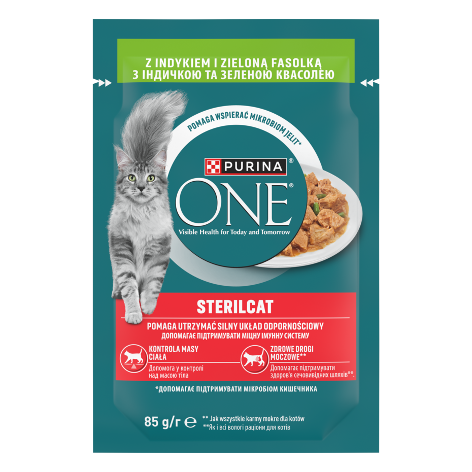 Purina® ONE® Sterilcat z Indykiem