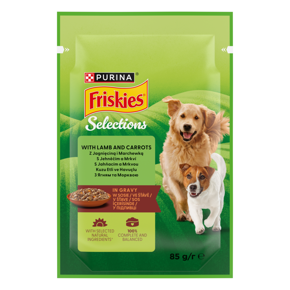 Friskies® z jagnięciną i marchewką