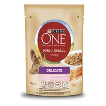 Purina ONE® Mini <10 kg Delicate z łososiem, 100g