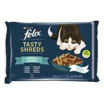 FELIX® Tasty Shreds Rybne smaki z łososiem i tuńczykiem