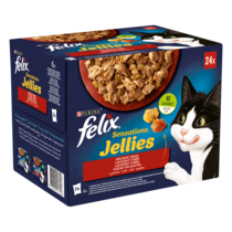 Felix® Sensations® Jellies wybór smaków w galaretce - 24 saszetki