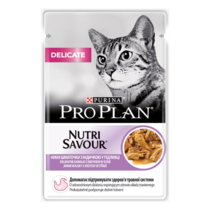 PRO PLAN Delicate z indykiem w sosie