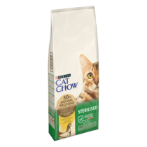 CAT CHOW Sterilised - Dla kotów po sterylizacji Bogata w kurczaka