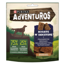 AdVENTuROS™ bogate w dziczyznę z pradawnymi zbożami i składnikami Superfoods