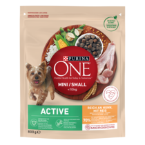 Purina ONE® Mini <10 kg Active, bogata w kurczaka