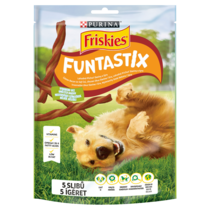 Friskies Funtastix Karma dla psów o smaku bekonu i sera 175 g