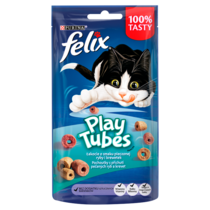 Felix Play Tubes Łakocie o smaku pieczonej ryby i krewetek 50 g