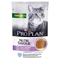 PRO PLAN Sterilised 7+ Nutrisavour Karma dla kotów pasztet z indykiem 85 g