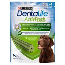 Dentalife ActiveFresh Uzupełniająca karma dla psów 142 g (4 sztuki)