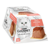 Gourmet® Revelations® Karma dla kotów mus z łososiem 114 g (2 x 57 g)