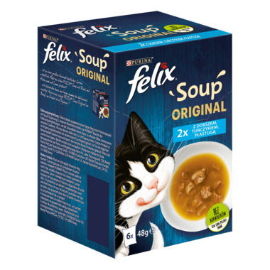 FELIX® Soup Original Rybne smaki z dorszem, tuńczykiem, płastugą