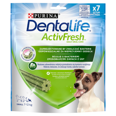 Dentalife ActivFresh Uzupełniająca karma dla psów 115 g (7 sztuk)