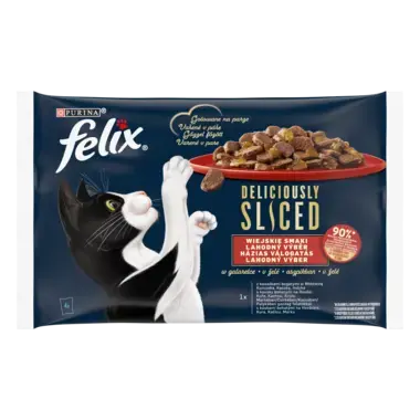 Felix® Deliciously Sliced Wiejskie smaki w galaretce