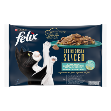 Felix® Deliciously Sliced Rybne smaki w galaretce