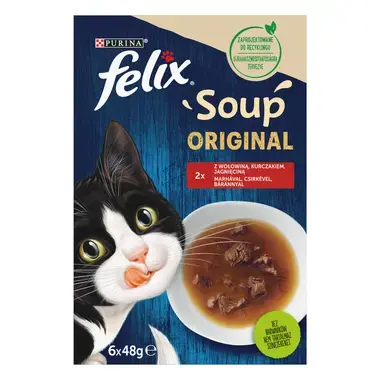 FELIX® Soup Original Wiejskie smaki z wołowiną, kurczakiem, jagnięciną
