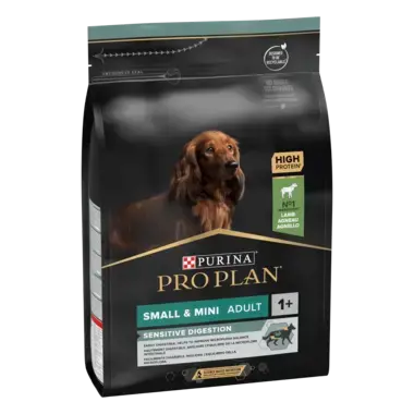 PRO PLAN® Small & Mini Puppy Sensitive Digestion Bogata w Jagnięcinę