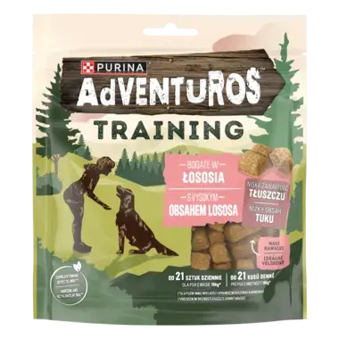 Przysmaki Adventuros Training bogate w łososia