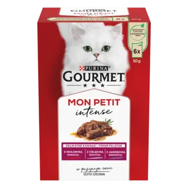 Gourmet® Mon Petit Intense mięsne fileciki