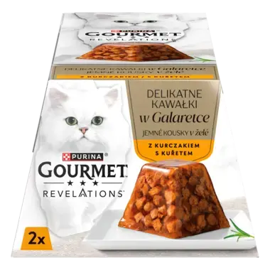 GOURMET™ REVELATIONS™ Delikatne Kawałki z Kurczakiem w Galaretce