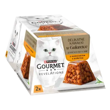 GOURMET™ REVELATIONS™ Delikatne Kawałki z Kurczakiem w Galaretce